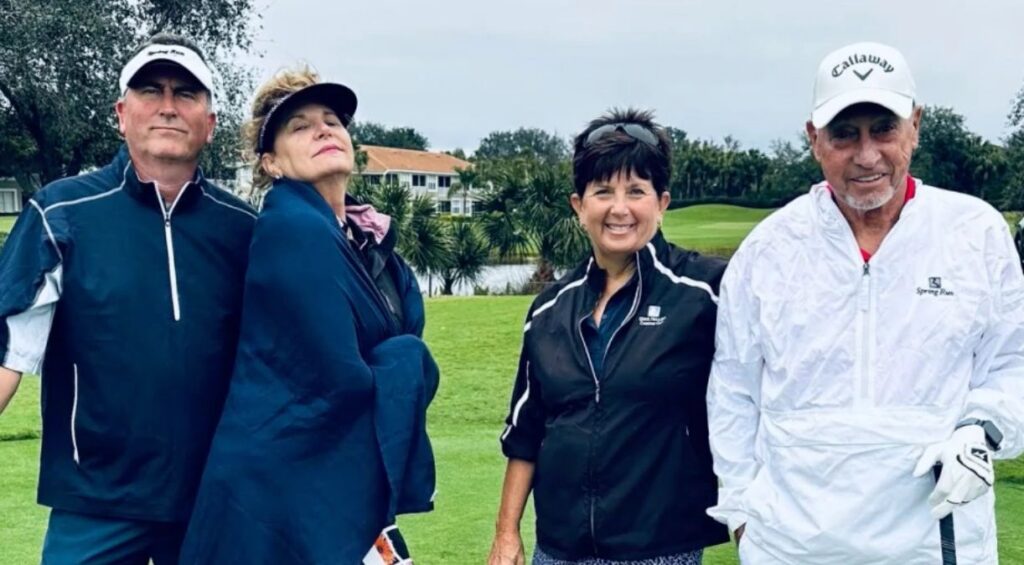 Kevin and Josee Pallet joined by Gayle and Raymond Kennedy